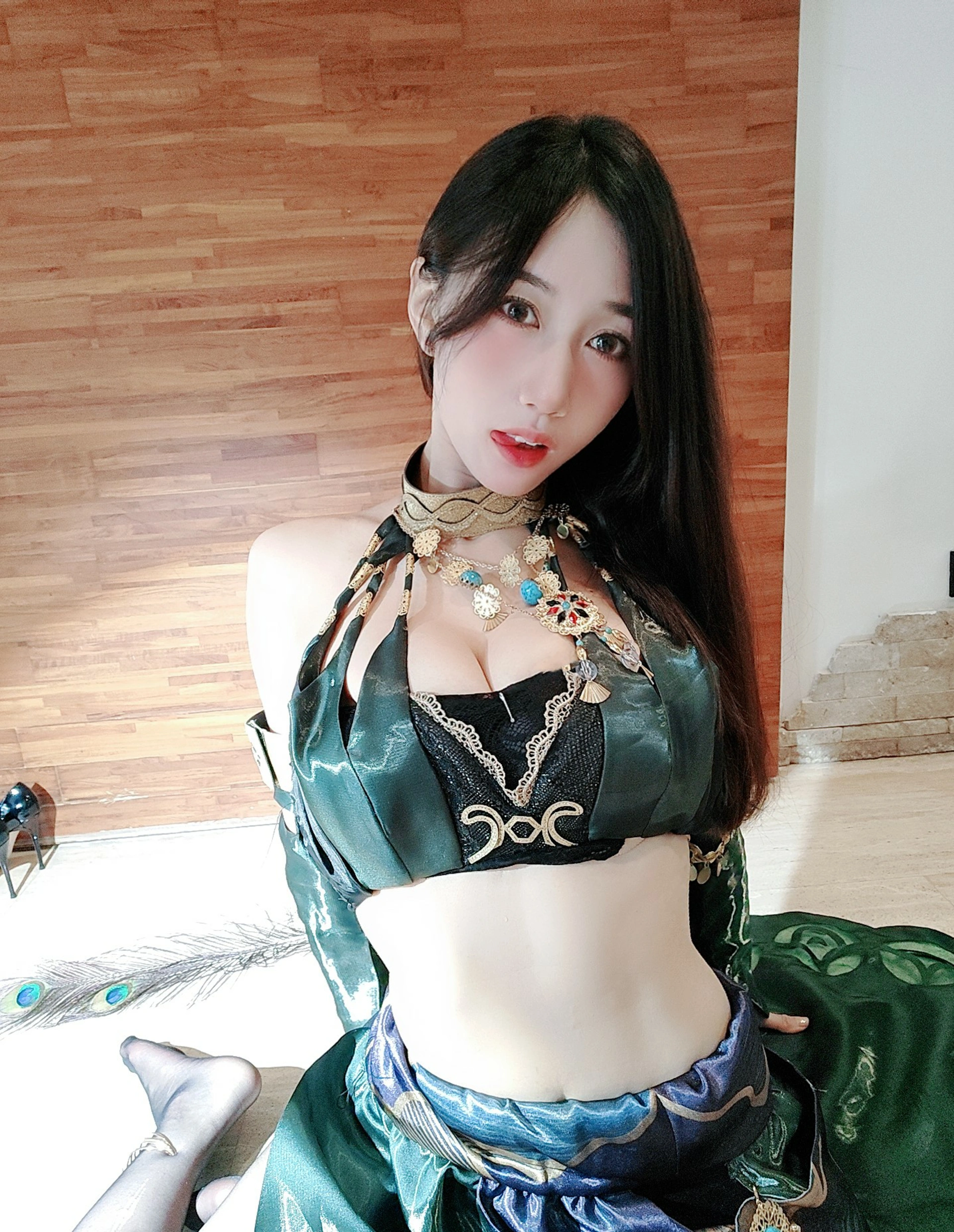 小玉吃果冻 - NO.004 腰配俏蜜桃各种摇摆 2